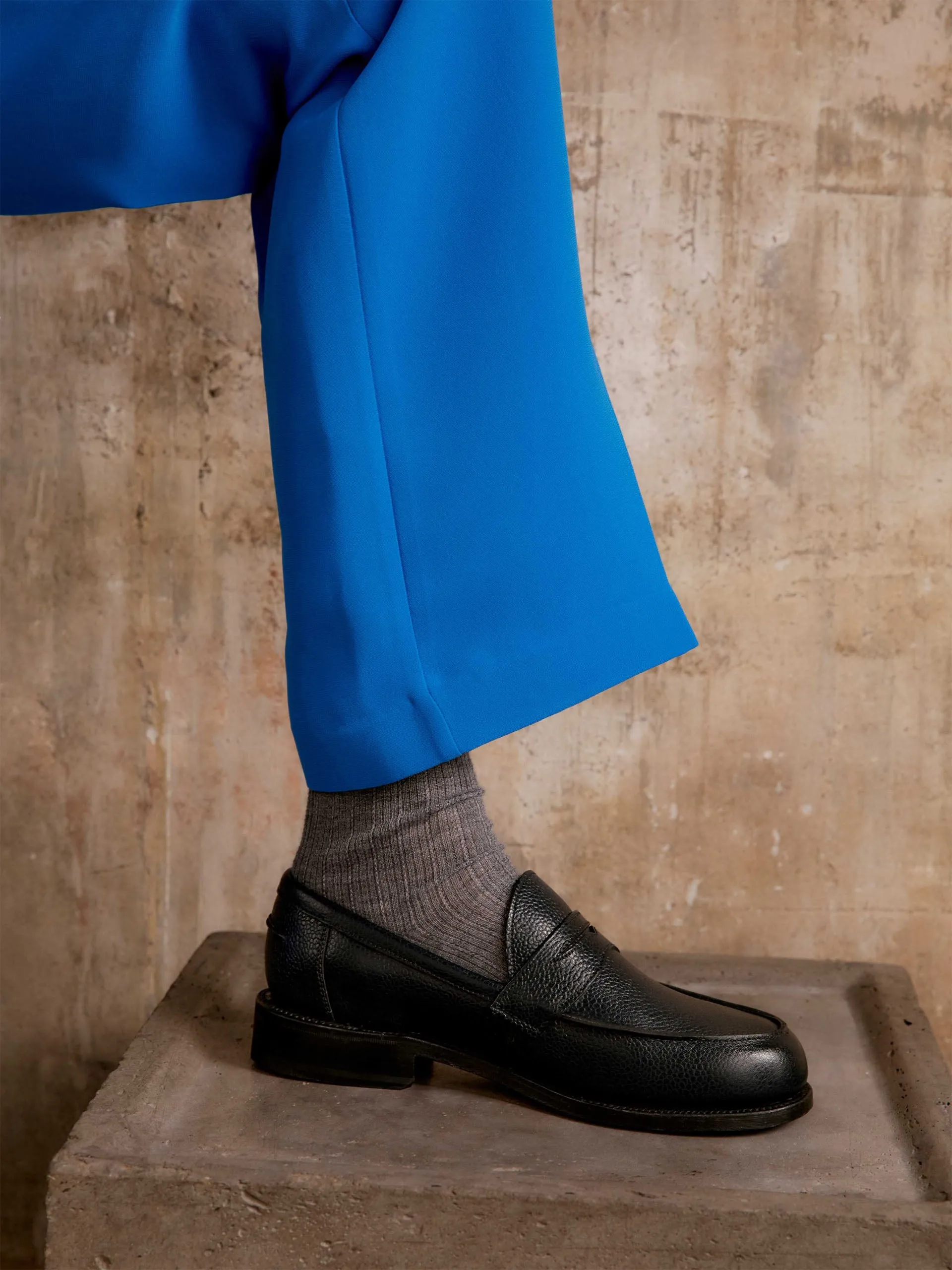 Midnight navy Ludo Penny loafer